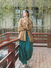 Vintage linen pants ,Wide leg linen pants,harem linen pants,women linen yoga pants,vintage linen high waist pants