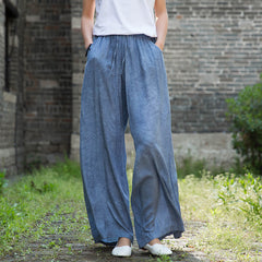 Loose women's pants,cotton pants,women's summer loose linen pants,soft cotton pants,summer beach pants women ,wide leg pants