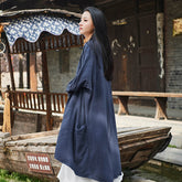 Chinese Linen Kimono, Chinese Linen Jacket