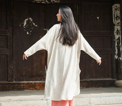 Chinese Linen Kimono, Chinese Linen Jacket
