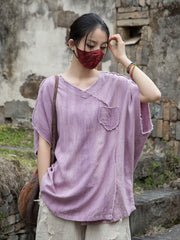 Summer Chinese loose cardigan, cotton linen washed frog long shirt 20250604