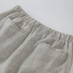 Women linen pants,100% Linen Pants,Vintage Casual Loose Linen Pants,Summer Loose Casual Linen Pants, 20250313