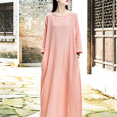 Cotton Casual Dresses, Summer Cotton Linen Dresses