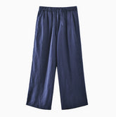 100% Linen Ankle Pants,Vintage Casual Loose Linen Ankle Pants,Summer Loose Casual Linen Ankle Pants,summer linen pants 20250313