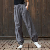 Women's linen pants,vintage cotton linen pants