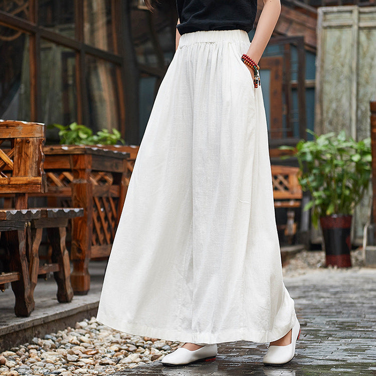 Linen pants,loose linen pants,women's linen pants,Linen wide leg pants,soft cotton linen pants,women yoga pants,vintage linen pants women