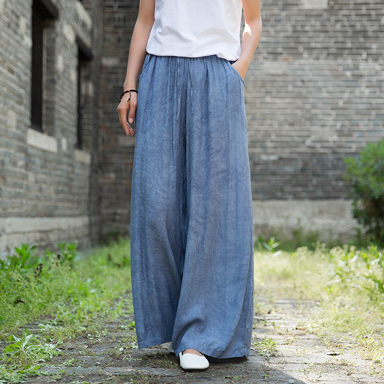 Loose  women's pants,cotton pants,women's summer loose linen pants,soft cotton pants,summer beach pants women ,wide leg pants