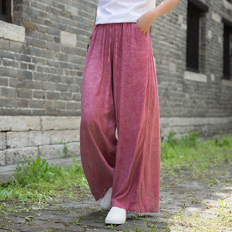 Loose  women's pants,cotton pants,women's summer loose linen pants,soft cotton pants,summer beach pants women ,wide leg pants