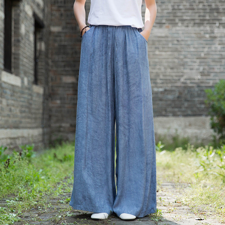 Loose  women's pants,cotton pants,women's summer loose linen pants,soft cotton pants,summer beach pants women ,wide leg pants