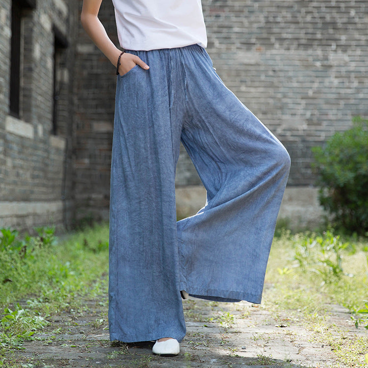 Loose  women's pants,cotton pants,women's summer loose linen pants,soft cotton pants,summer beach pants women ,wide leg pants