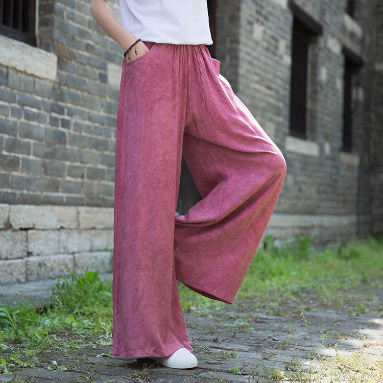 Loose  women's pants,cotton pants,women's summer loose linen pants,soft cotton pants,summer beach pants women ,wide leg pants