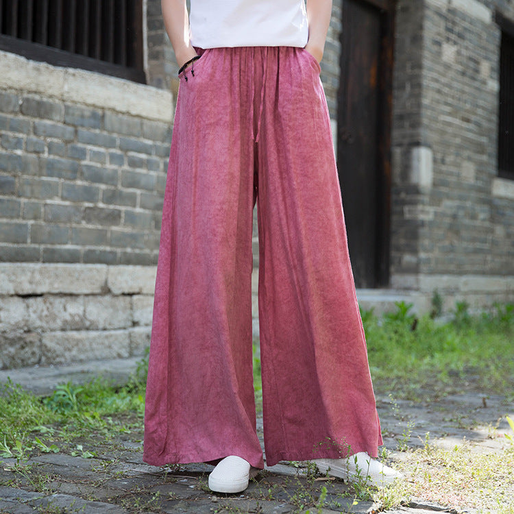 Loose  women's pants,cotton pants,women's summer loose linen pants,soft cotton pants,summer beach pants women ,wide leg pants