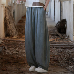 Summer Cotton Linen Linen Pants, Loose Casual Cotton Linen Pants