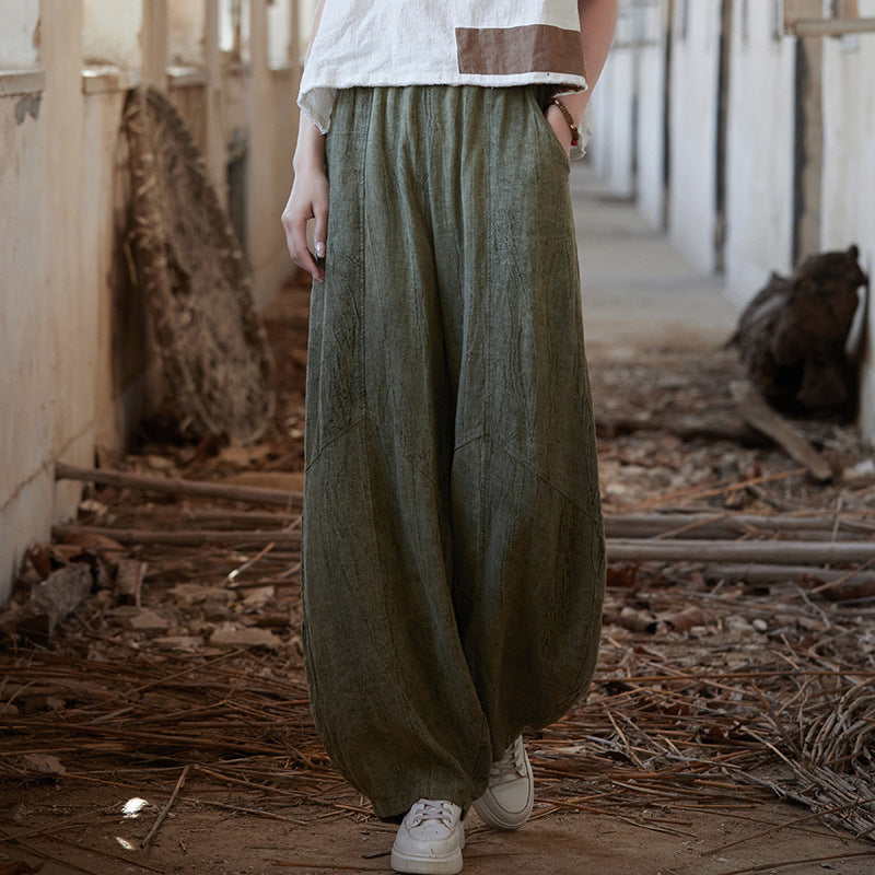 Cotton Linen Casual Pants,Summer Stretch Cotton Linen Pants