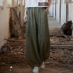 Cotton Linen Casual Pants,Summer Stretch Cotton Linen Pants